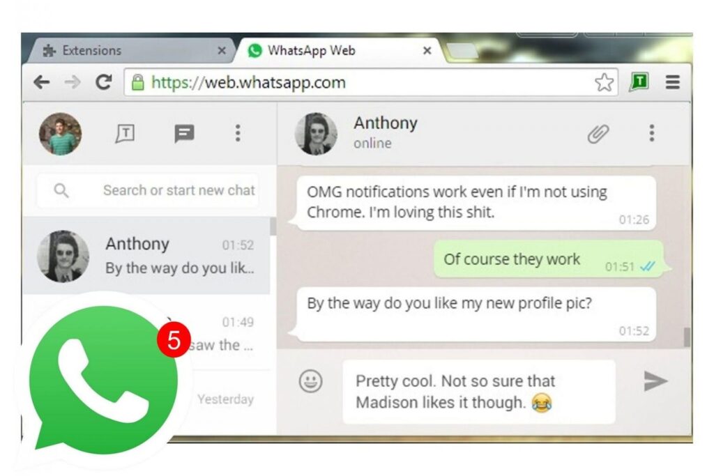 how to hack someone whatsapp using chrome