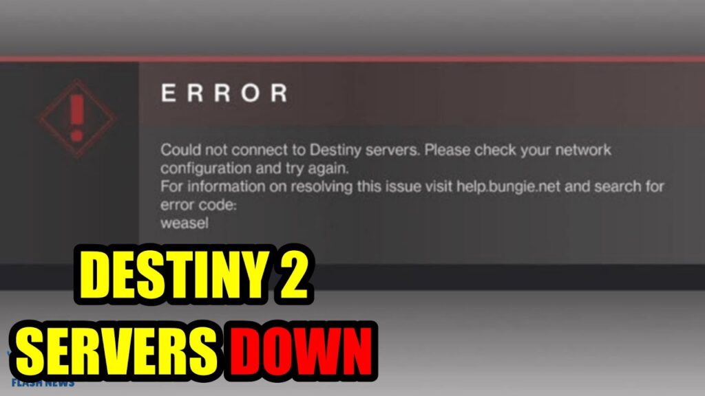 Destiny 2 Servers Not Available